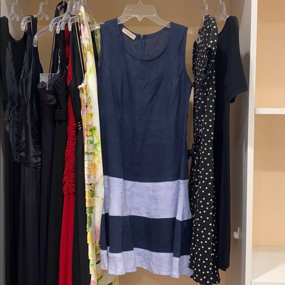Beautiful 100% linen dress
